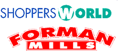 Shoppers World and Forman Mills